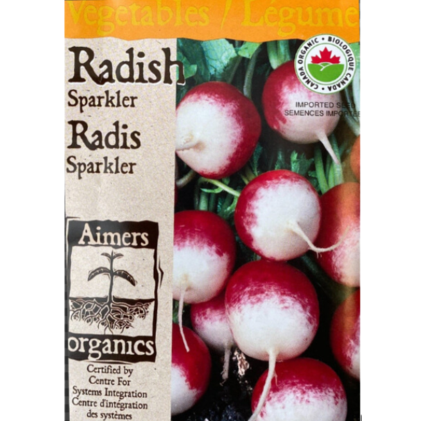 Aimers Organics Radish Sparkler Pkg.