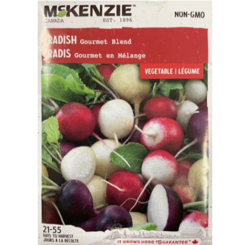 McKenzie Seed Radish Gourmet Blend Pkg