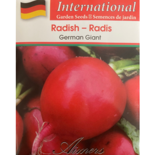 Aimers International Radish German Giant