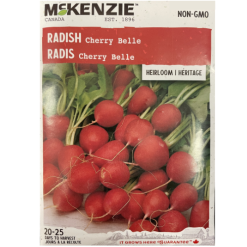 McKenzie Seed Radish Cherry Belle Pkg
