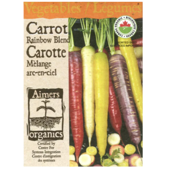 Aimers Organics Carrots Rainbow Blend Pkg.