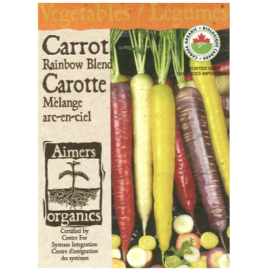 Aimers Organics Carrots Rainbow Blend Pkg.