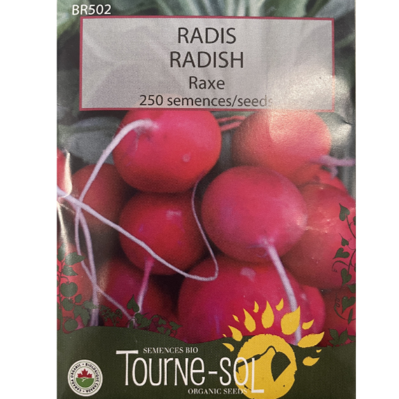 Tourne-Sol Radish Raxe Pkg