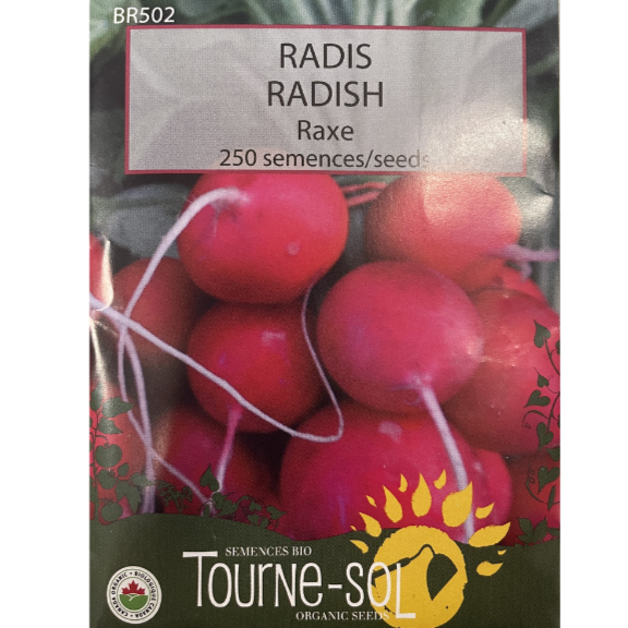 Tourne-Sol Radish Raxe Pkg.