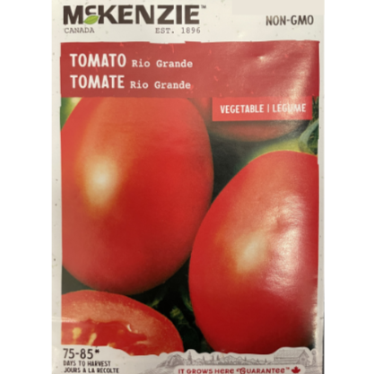 McKenzie Seed Tomato Rio Grande Pkg