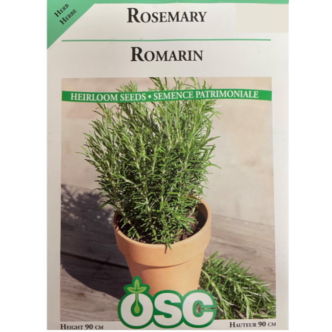 OSC Seeds Rosemary Pkg
