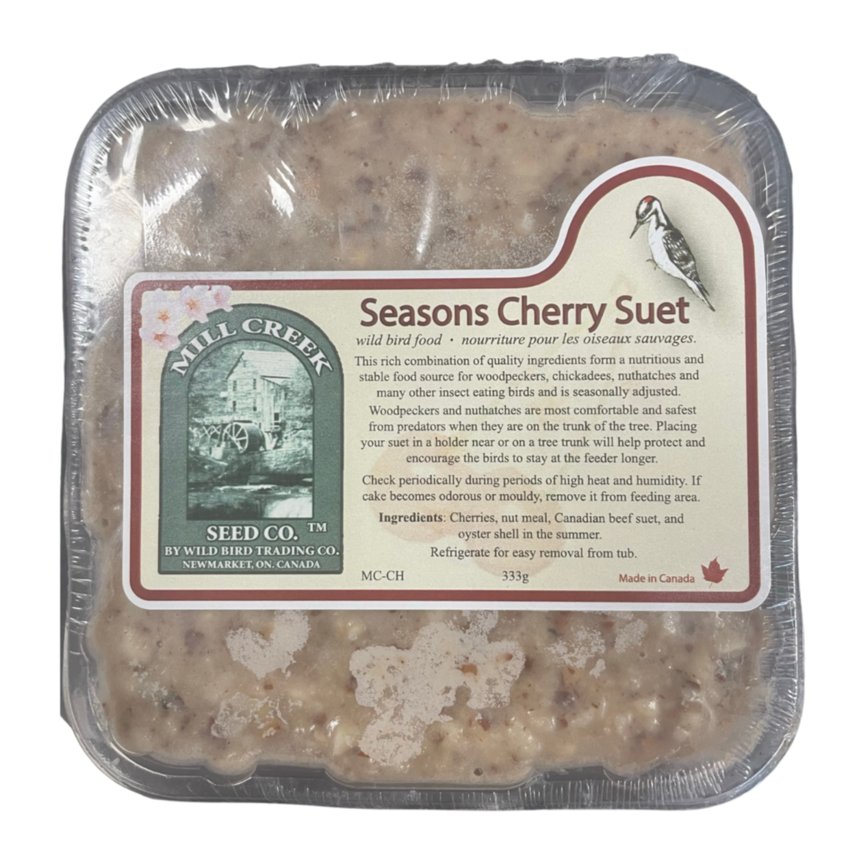 Suet Mill Creek Seasons Cherry 333g
