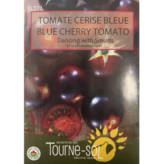 Tourne-Sol Tomato Dancing with Smurfs Blue Cherry Pkg