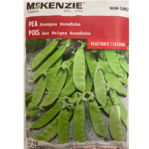 McKenzie Seed Pea Snow Snowflake Pkg.