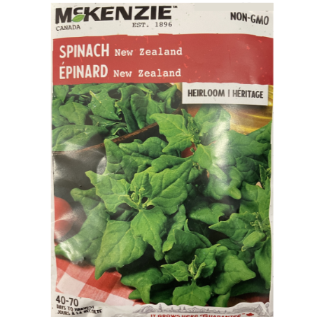 McKenzie Seed Spinach New Zealand Pkg