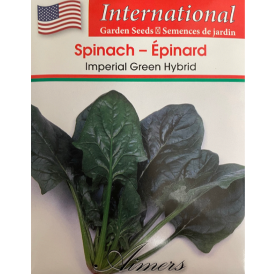 Aimers International Spinach Imperial Green Hybrid Pkg.