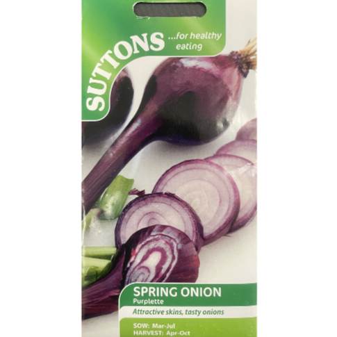Suttons Seed Onion Spring Purplette Pkg.