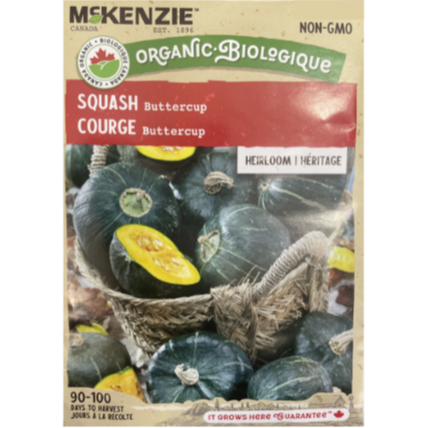 McKenzie Organic Seed Squash Buttercup Pkg.