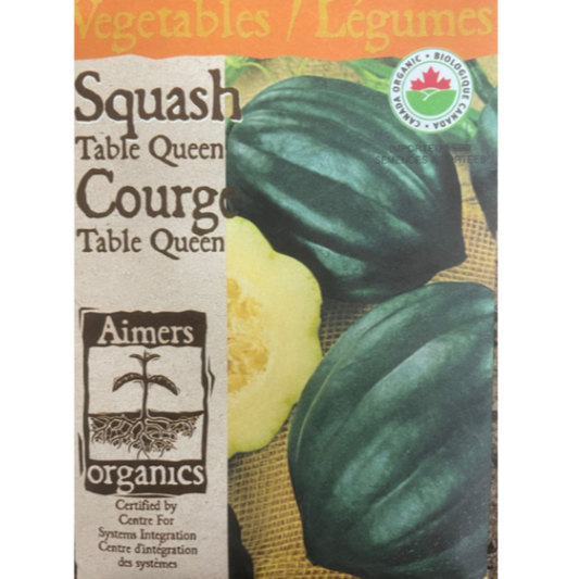 Aimers Organics Squash Table Queen Pkg.