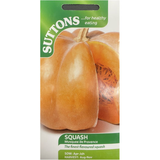 Suttons Seed Squash Musquee de Provence