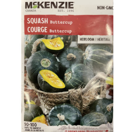 McKenzie Seed Squash Buttercup Pkg