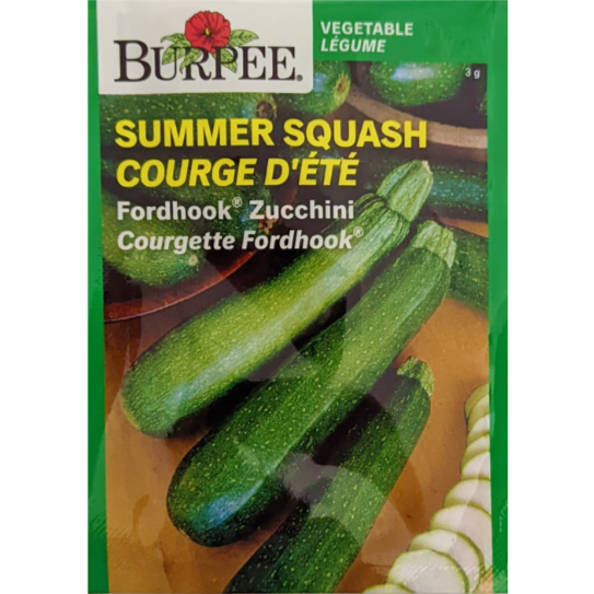 Burpee Seeds Summer Squash Fordhook Zucchini