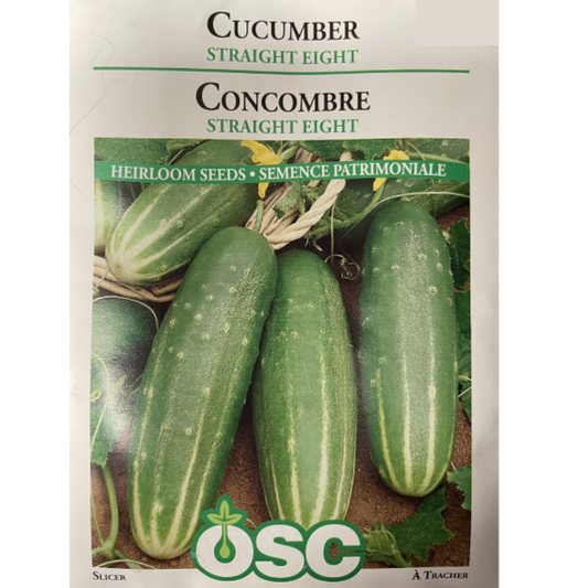 OSC Seeds Cucumber Straight Eight Pkg.