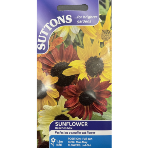 Suttons Seed Sunflower Beaches Mix