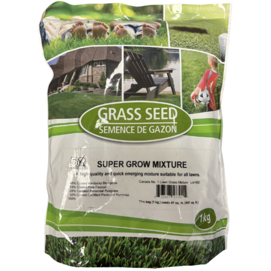 Grass Seed Scotts Super Grow Mixture 1Kg