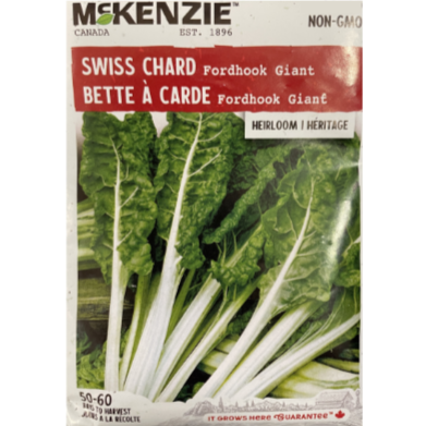 McKenzie Seed Swiss Chard Fordhook Giant Pkg.