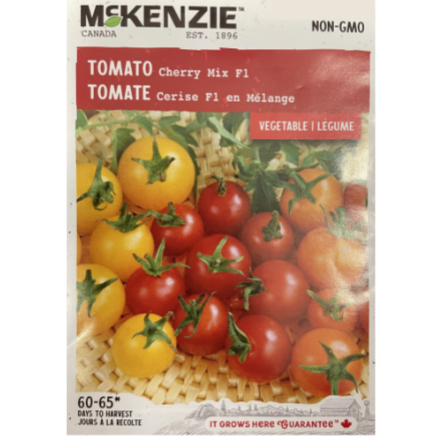 McKenzie Seed Tomato Cherry Mix F1 Pkg