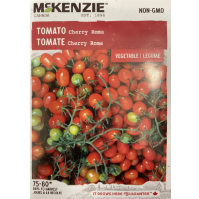 McKenzie Seed Tomato Cherry Roma Pkg