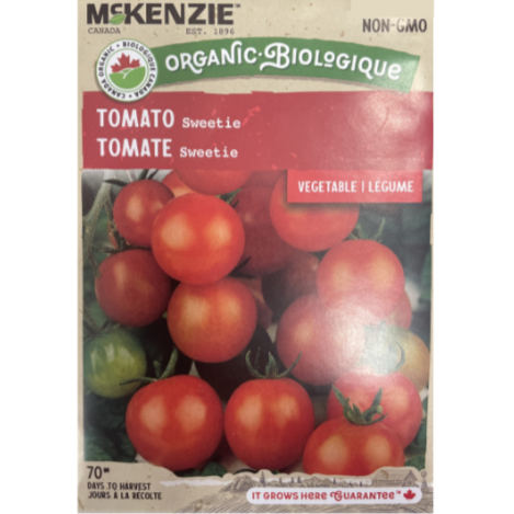 McKenzie Organic Seed Tomato Sweetie Pkg.