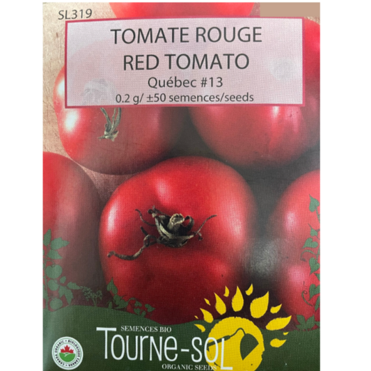 Tourne-Sol Tomato Quebec 13 Red Pkg.