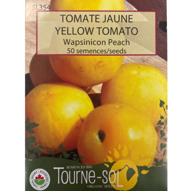 Tourne-Sol Yellow Tomato Wapsinicon Peach Pkg