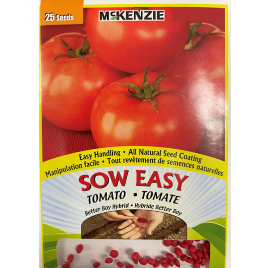 McKenzie Sow Easy Seeds Tomato Better Boy Hybrid