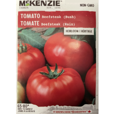 McKenzie Seed Tomato Beefsteak Bush Pkg.