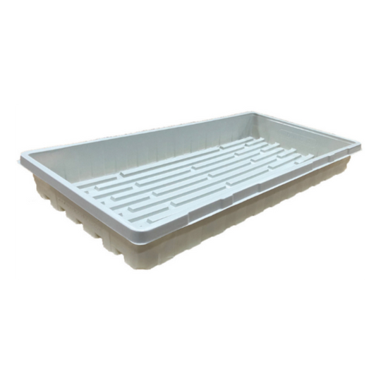 Mondi 10" x 20" Seedling Trays - White with Holes