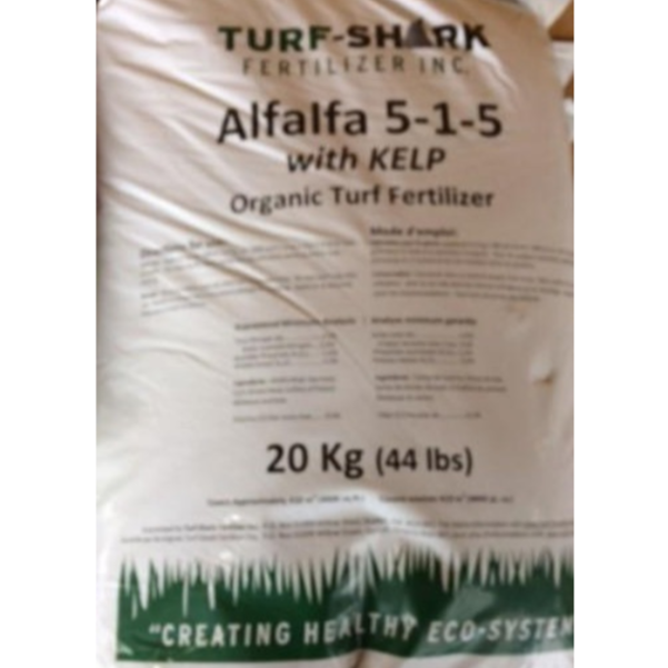 Alfalfa Turf Shark with Kelp 5-1-5 20Kg