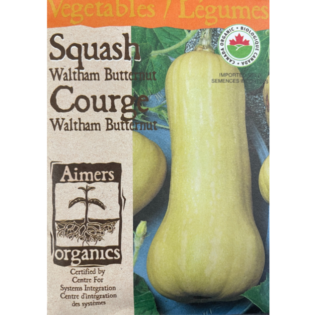 Aimers Organics Squash Waltham Butternut