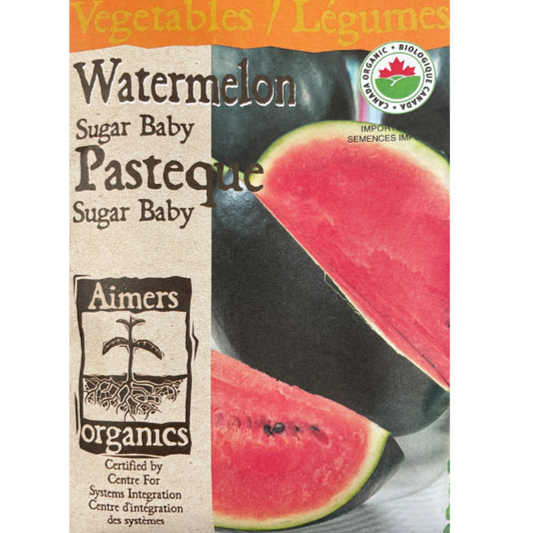 Aimers Organics Watermelon Sugar Baby Pkg.