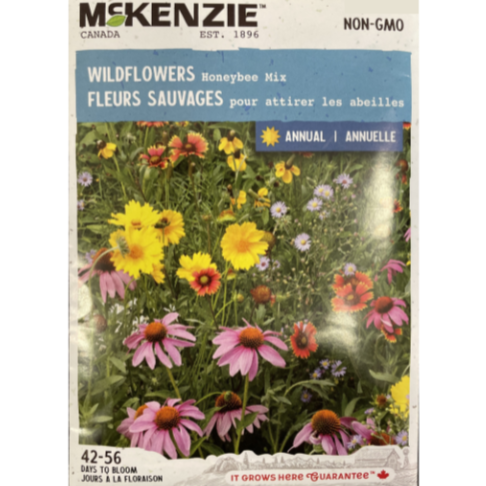 McKenzie Seed Wildflowers Honeybee Mix Pkg