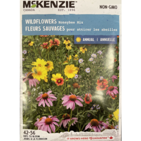 McKenzie Seed Wildflowers Honeybee Mix Pkg.