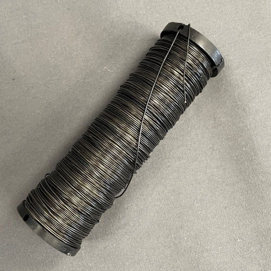 Wreath Wire Black/Spool (Approx. 250-300') 23 Gauge