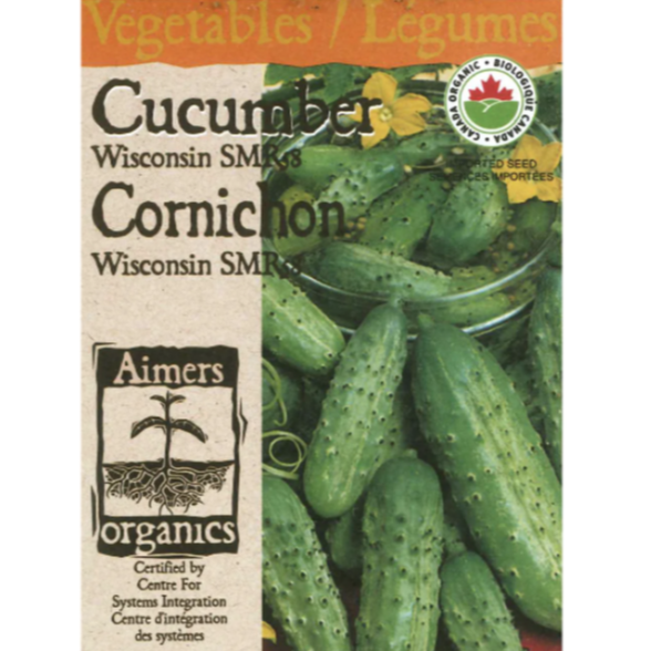 Aimers Organics Cucumber Wisconsin Pickler