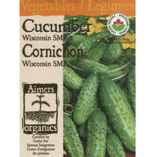Aimers Organics Cucumber Wisconsin Pickler Pkg.