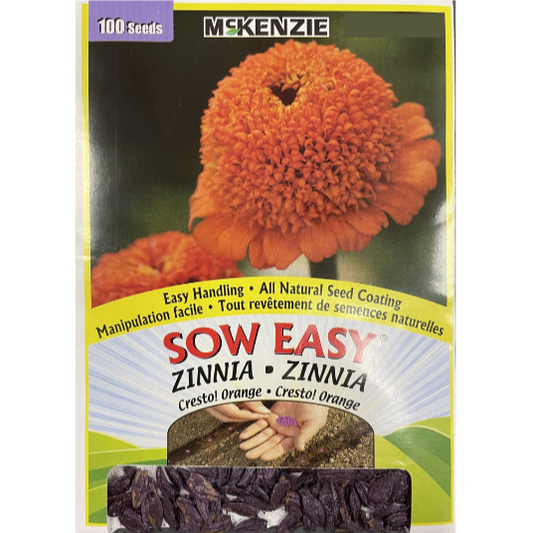 McKenzie Seeds Sow Easy Cresto ! Orange Pkg