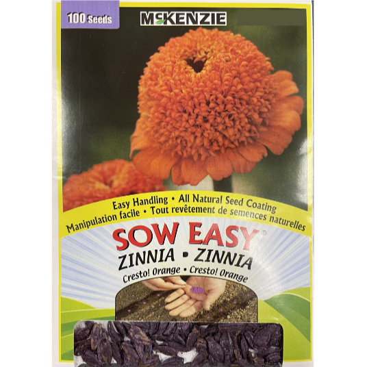 McKenzie Seeds Sow Easy Cresto ! Orange Pkg