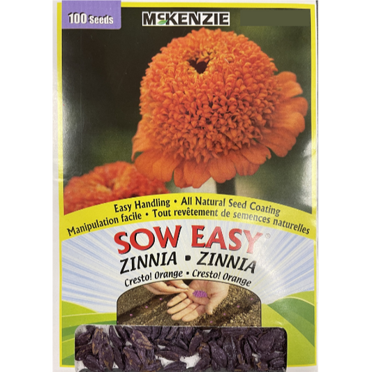 McKenzie Sow Easy Seed Cresto ! Orange Pkg