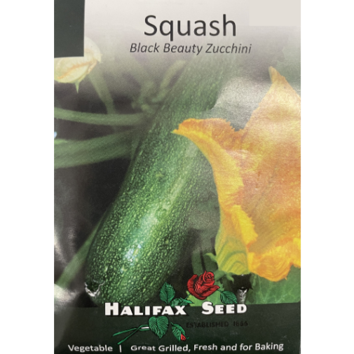 Halifax Seed Squash Black Beauty Zucchini