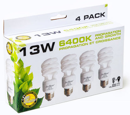 SunBlaster 13-watt 6400K CFL Grow Bulb
