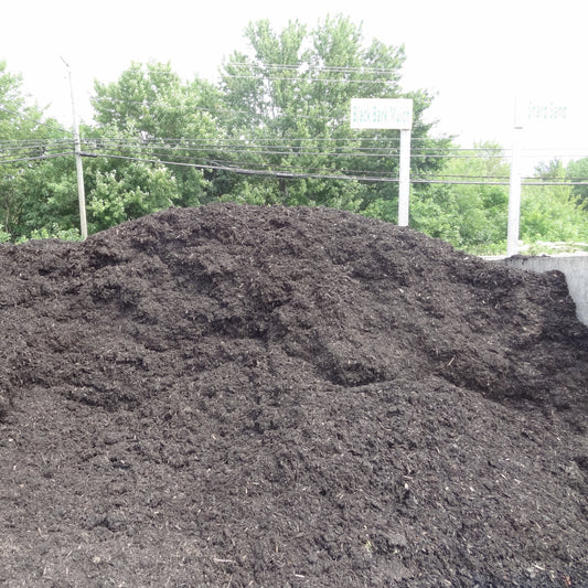 Black Mulch Fir & Spruce Mix BULK  *Pick-up only.