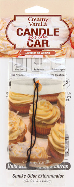 Candle for the Car Odor Eliminator