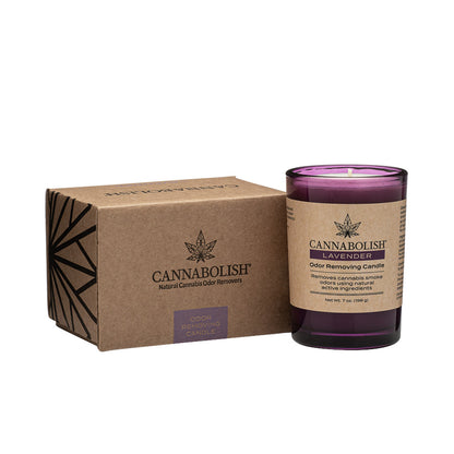 Cannabolish Odor Removing Candle - Lavender