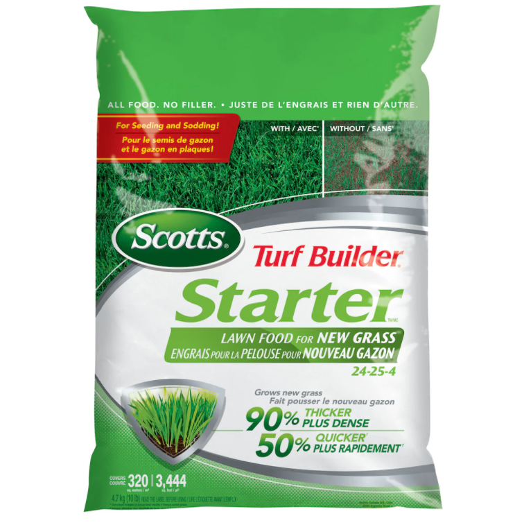 Turf Builder Scotts 24-25-4 Starter 4.7 kg